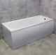Acrylic Baths Single & Double Ended Straight Bathtub White Bathroom 1700mm