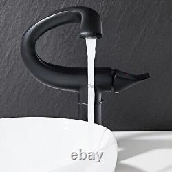 Artistic Creative Single Lever Hole Bathroom Sink Faucet Wash Basin Mixer Taps