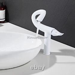 Artistic Creative Single Lever Hole Bathroom Sink Faucet Wash Basin Mixer Taps