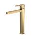Bathroom Arvan Brush Brass Single Lever High Rise Mono Basin Sink Mixer Tap