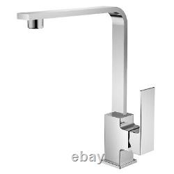 Bathroom Tap 360 Swivel Faucet Modern Mixer Sink Basin Deck Mounted Washroom
