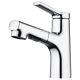 CREA Pull Out Bathroom Mixer Basin Tap, One Hole Monobloc Single Lever with