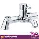Chrome Bath Filler Mixer Tap Rounded Design Single Lever Control Illyford