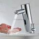 Chrome Bathroom Hands Free Basin Sink Taps Faucet Automatic Sensor Mixer Faucets
