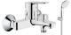 GROHE Bauedge Bath Shower Mixer Tap Single Lever Wall Mounted Hand Shower Kit