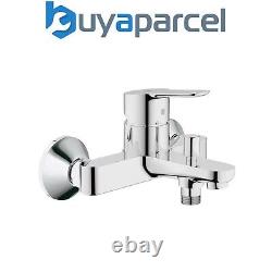 Grohe 23334 BauEdge Single Lever Mono Bath Shower Mixer Tap 1/2 Inch Wall Mount