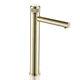 Modern Bathroom Faucet Basin Faucets Sink Mixer Taps Brushed Gold Single Lever