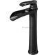 Modern Bathroom Waterfall Wash Basin Faucet Single Lever Hole Sink Mixer Taps