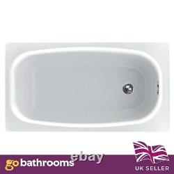 Modern Single Ended Bath Tub Super Strong Acrylic Compact Shower Bath 1680mm