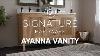 The Ultimate Organic Modern Bathroom Centerpiece The Ayanna Vanity